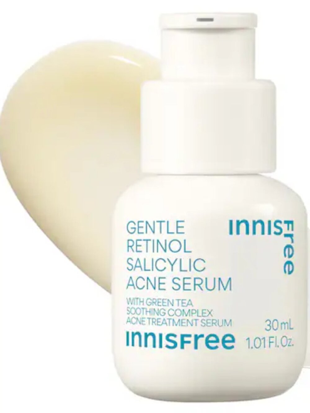 🆕 NIB 🍀 Innisfree Gentle Retinol + Salicylic Acid Acne Serum 30 ml